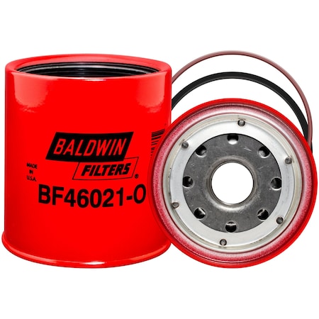Baldwin Filters Fuel Filter, 4-1/16 in. Lx3-11/16 in. dia BF46021-O